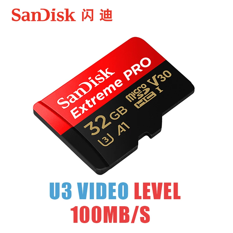 Карта памяти SanDisk Extreme Pro micro SD 32 Гб microSDHC/microSDXC|Карты памяти| |