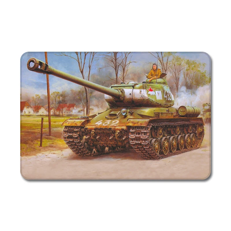 Marching Designs World War 2 WWII Tanks натуральный резиновый коврик для мыши Коврик ноутбука