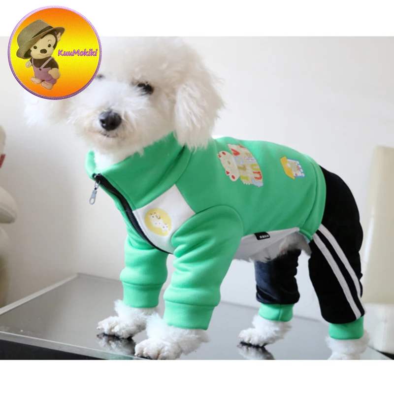 Новое поступление теплая зимняя одежда для собак Bichon Комбинезоны домашних