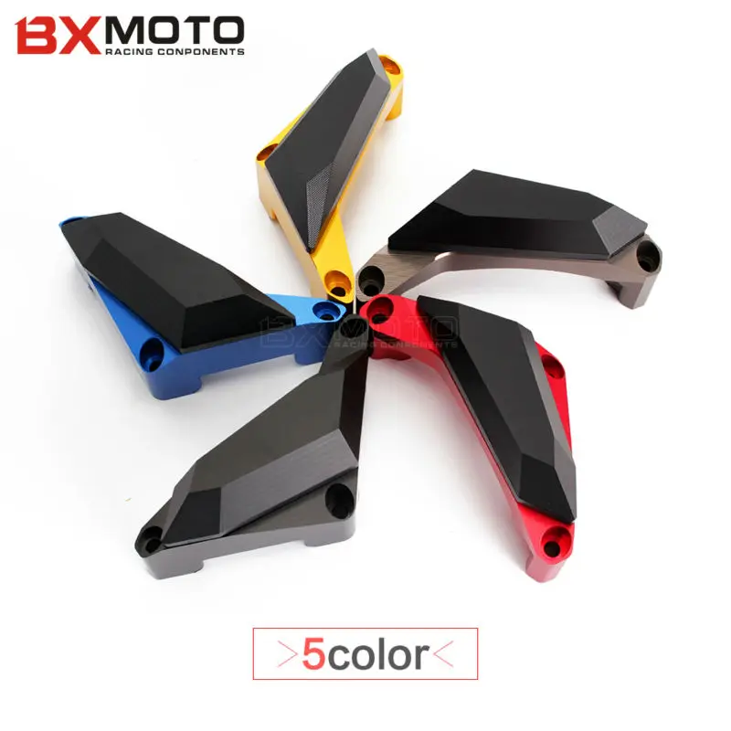 Пара аксессуаров для мотоциклов защитная крышка статора двигателя рамка слайдер