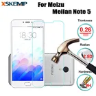 XSKEMP 2.5D Премиум Закаленное стекло Защитная пленка Взрывозащищенная для Meizu Meilan Note 5 без отпечатков пальцев защитная пленка