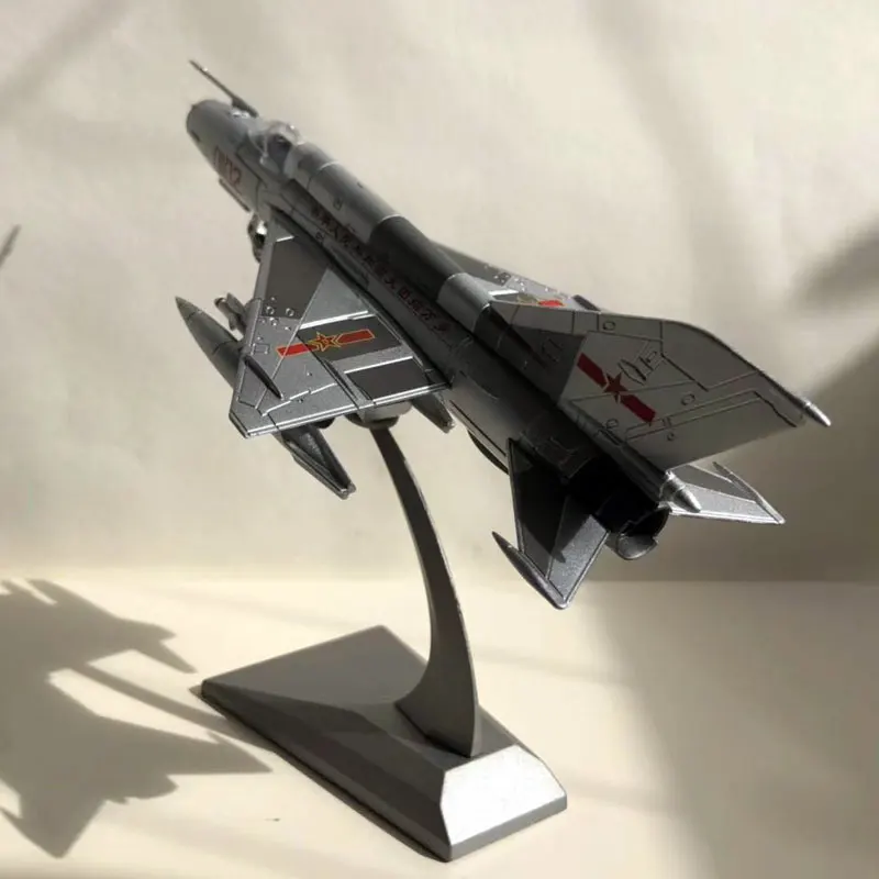 WLTK 1/72 масштаб военная модель игрушки PLAAF MiG 21 рыбий боец литой металлический
