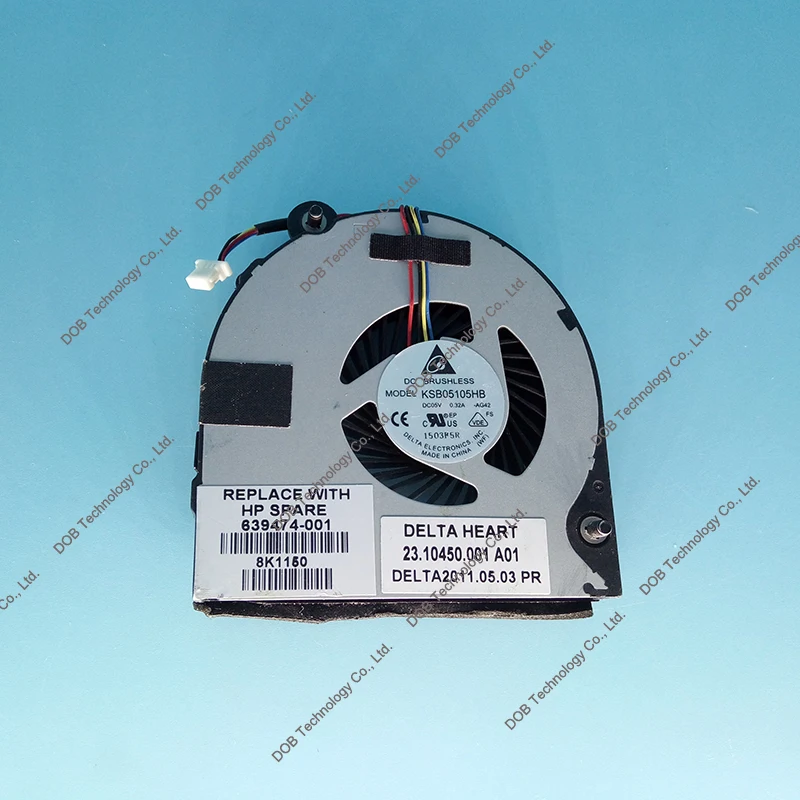 Кулер для охлаждения процессора ноутбука HP Probook 6360B 6360 639474 001 KSB05105HB|fan cooler|cooler coolerfan