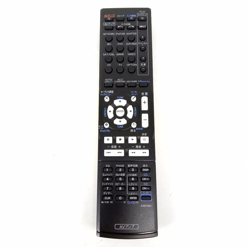 Новый оригинальный для Pioneer AV Приемник Дистанционного Управления AXD7663 японский