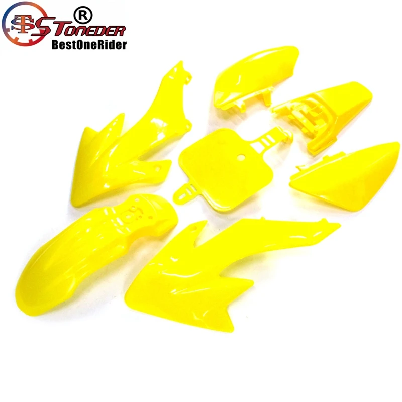 Комплект пластиковых крыльев STONEDER для CRF50 XR50 50cc 70cc 90cc 110cc 125cc 140cc 150cc 160cc Piranha Pitsterpro DHZ