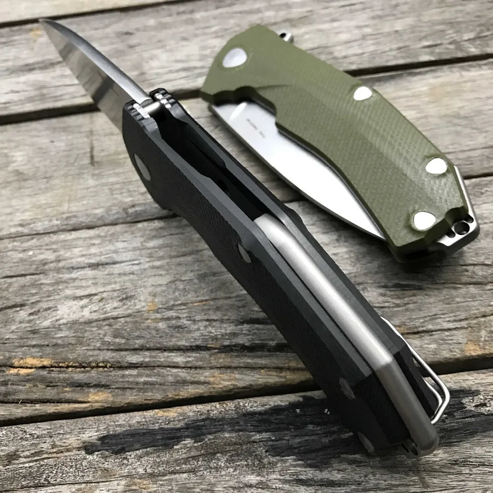 LDT KUR складные ножи клипса лезвие скольжения G10 ручка нож шариковый подшипник