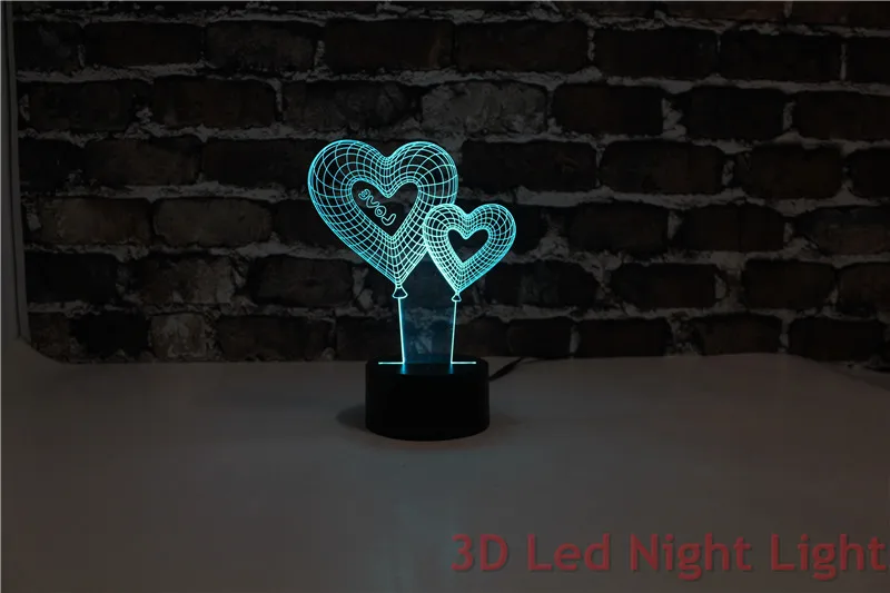 Украшение для комнаты на чердаке 3D освещение Led Nite Lite с сертификатом RoHS YJM-2903 |