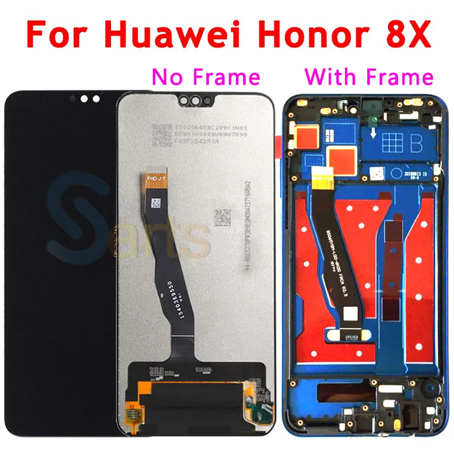 ЖК дисплей для Huawei Honor 8X дигитайзер сенсорного экрана в сборе запасные части HUAWEI