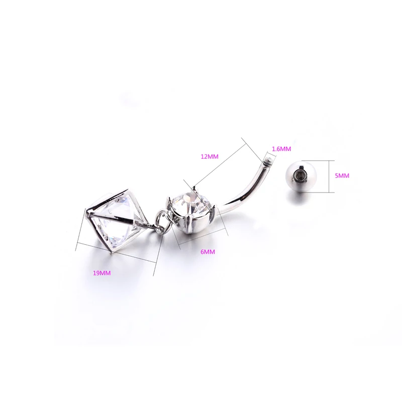 Модное сексуальное кольцо с пуговицами для живота очаровательное пирсинга пупка