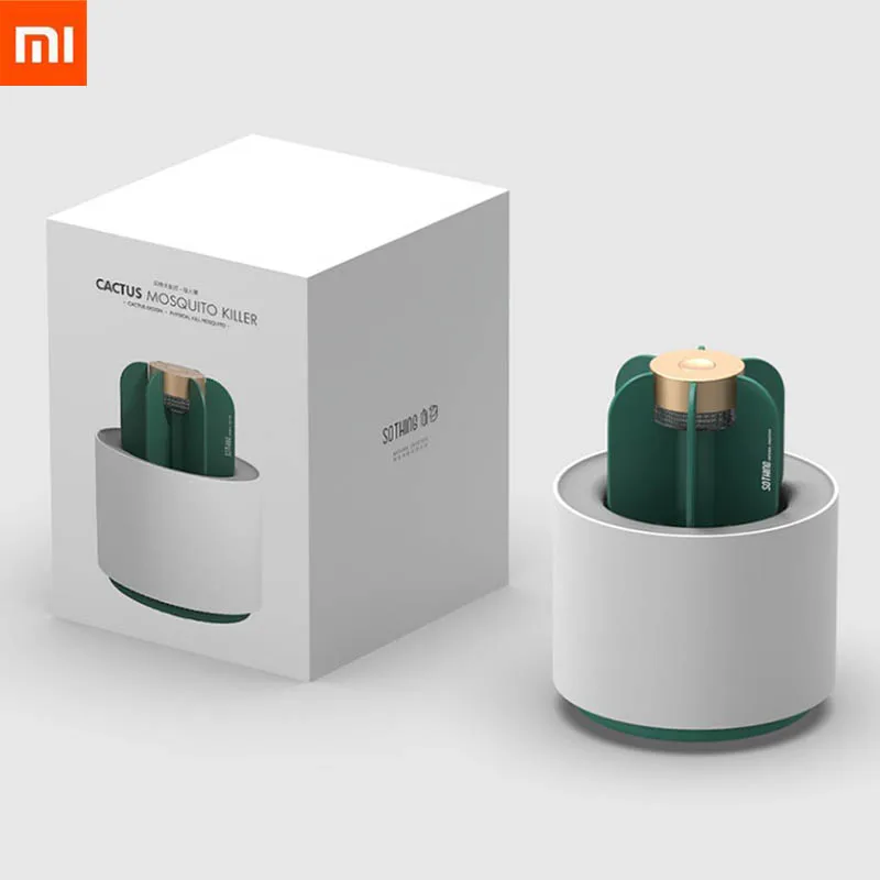 Xiaomi Mijia Экологичное мыло против комаров умная лампа портативный кактус USB