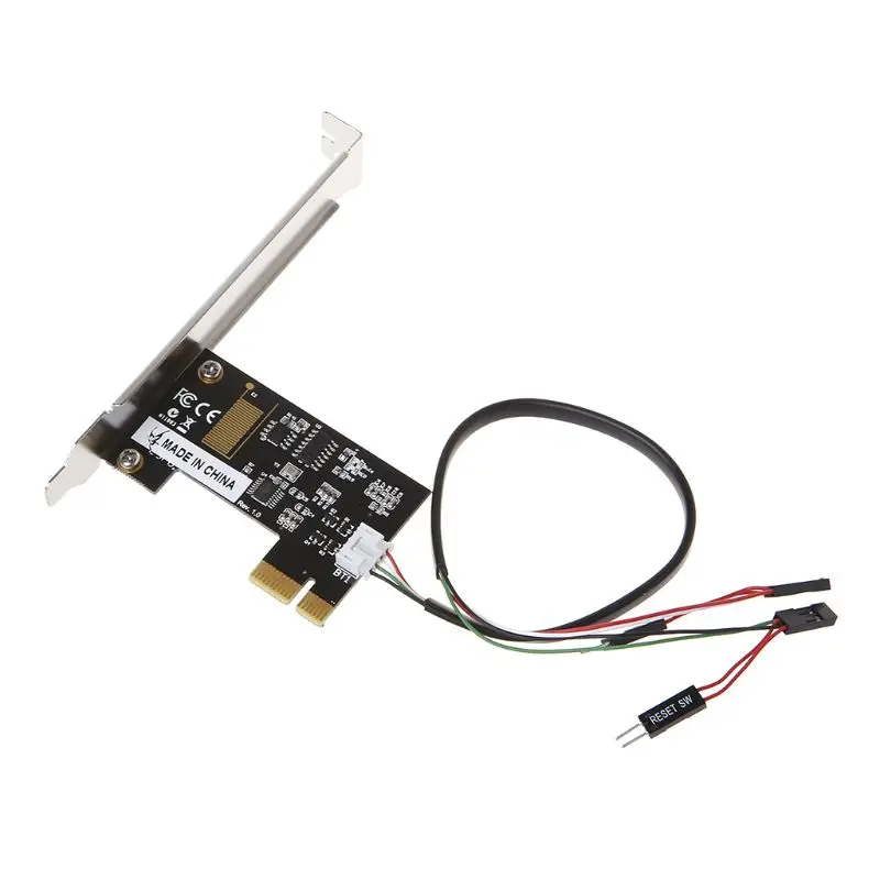 Новинка лидер продаж мини-контроллер PCI-e для настольного пк с дистанционным