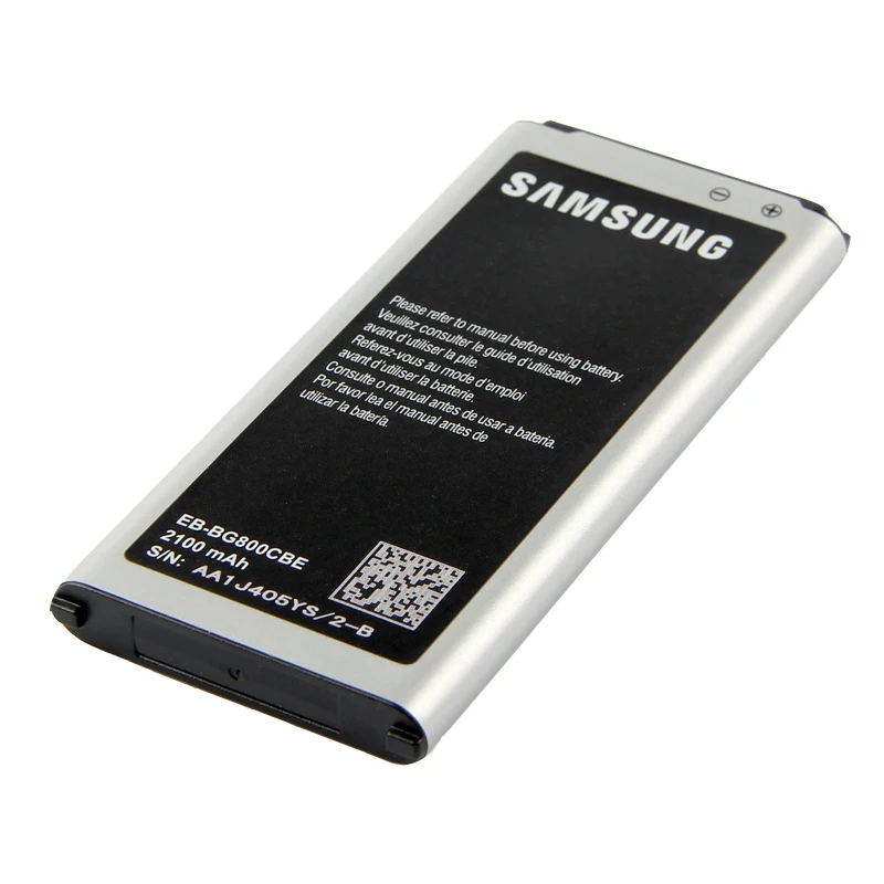Original Samsung EB-BG800CBE Battery For GALAXY S5 mini S5MINI SM-G800F G870W G870a EB-BG800BBE NFC 2100mAh | Мобильные телефоны и