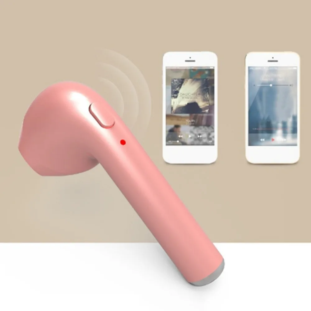 Беспроводные Bluetooth наушники i7 In EarEarbuds водонепроницаемые с микрофоном для iPhone samsung