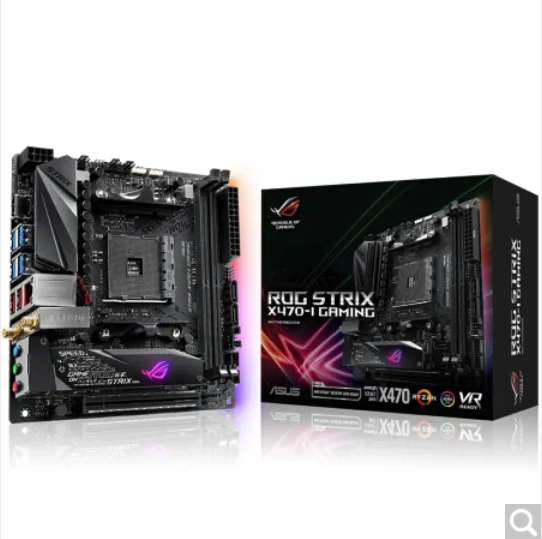 Asus (Республика GAMERS) ROG strix X470 I игровой ITX игровая доска|Материнские платы| |