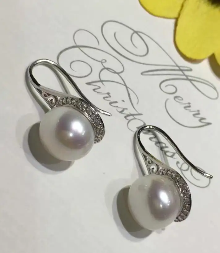 Бесплатная доставка роскошная благородная бижутерия стиль 10-11 мм натуральный