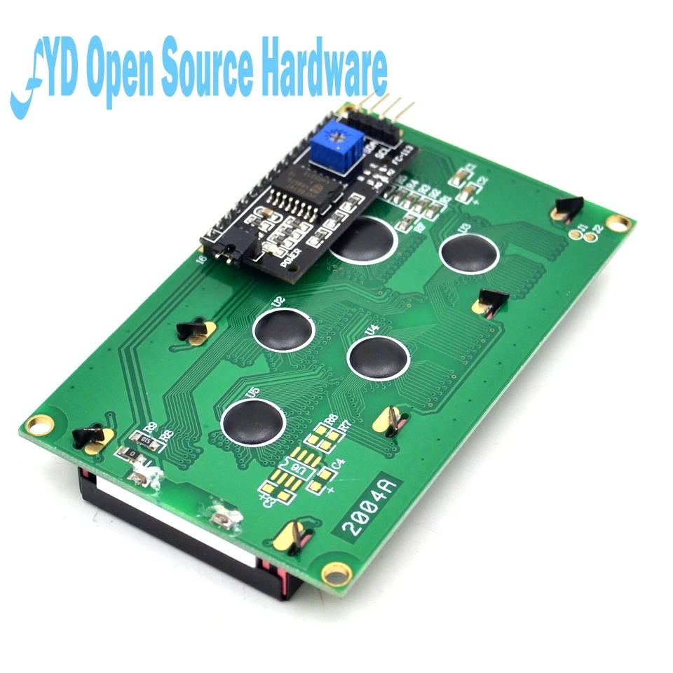 5 шт. улучшенная версия IIC/I2C/TWI 2004 204 20X4 ЖК дисплей для arduino с платой драйвера 60 мм X 99