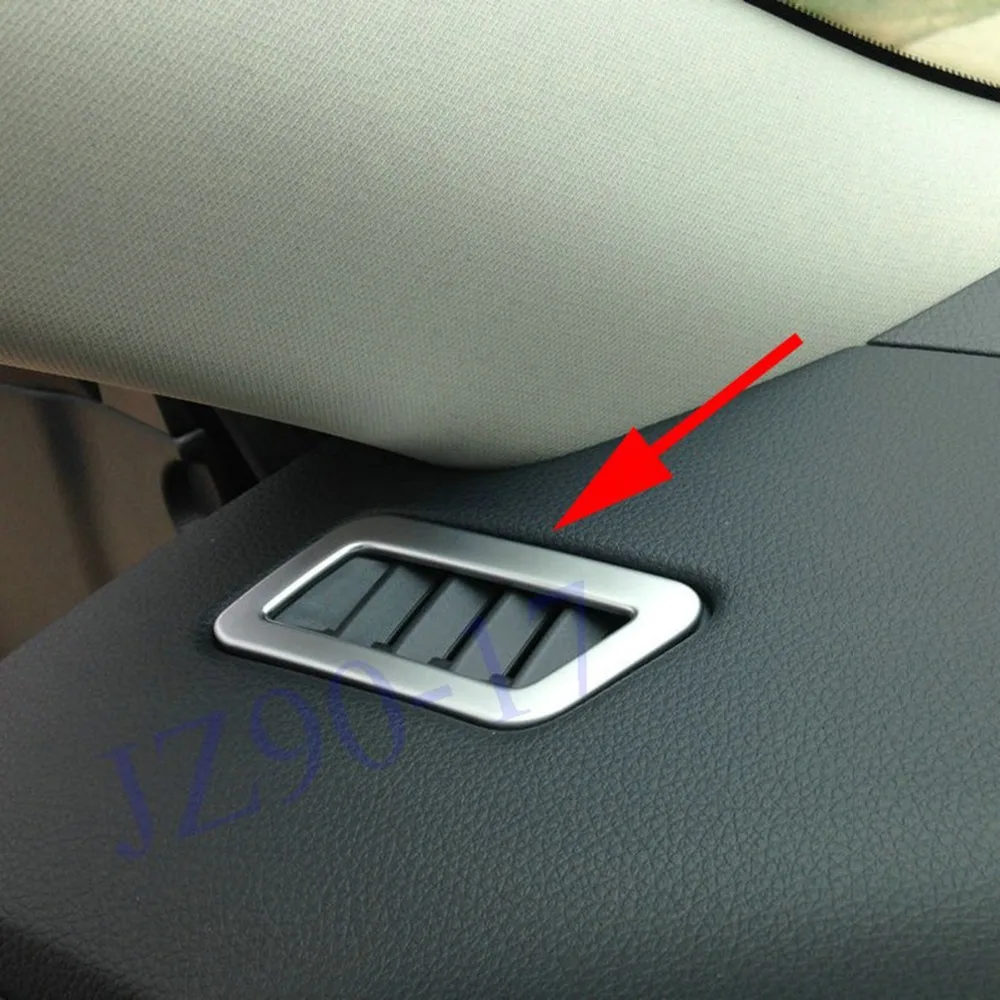 Для Nissan Qashqai 2014 2015 2016 2017 2018 Аксессуар Хром передний кондиционер вентиляционное