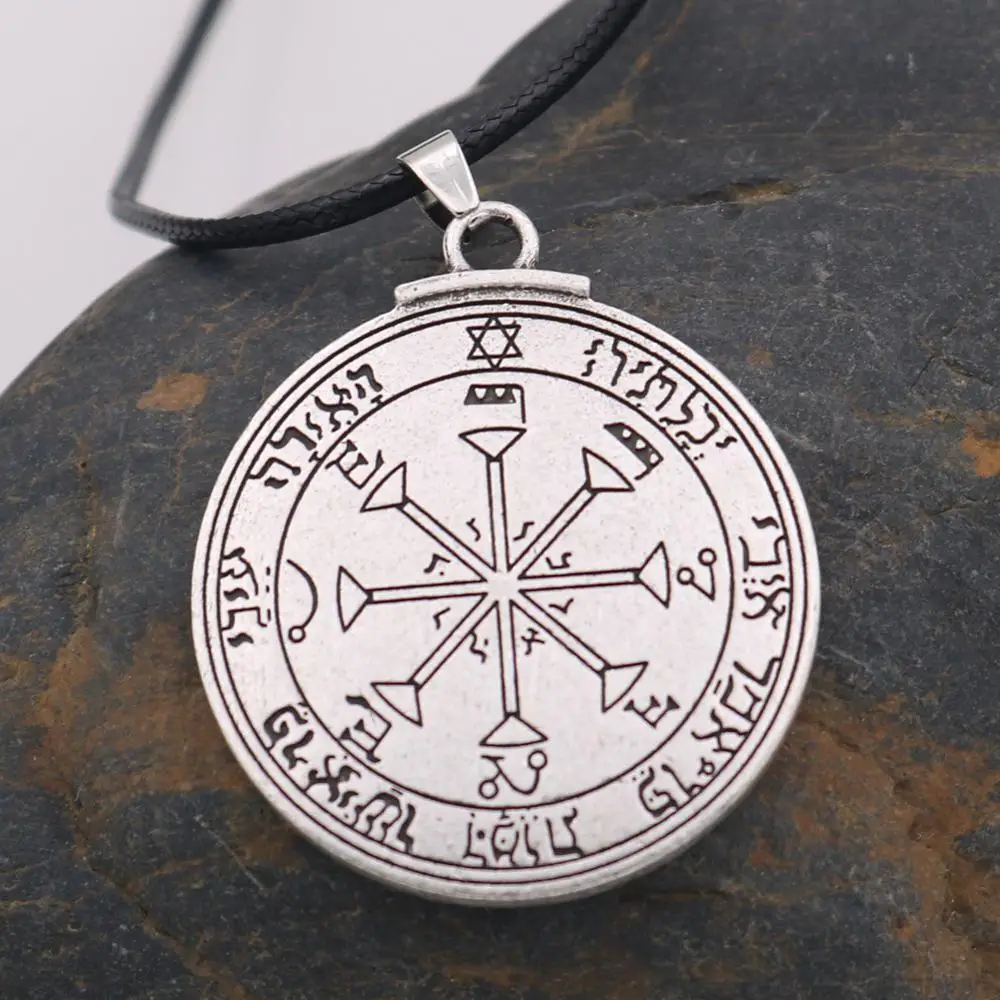 Ожерелье с кулоном в виде винтажной Pentacle Of The солнечный талисман Key Soldier мужские и