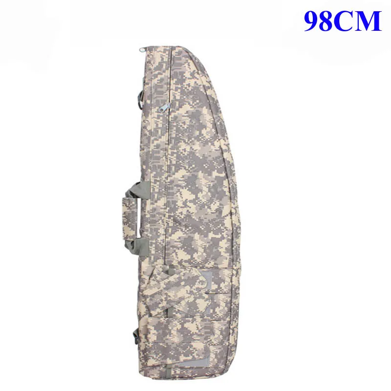 98cm ACU Тактическая Сумка для оружия Военная армейская сумка для переноски Наплечная Сумка снайперская винтовка для страйкбола чехол для ружья охотничья Пейнтбольная Защитная сумка для стрельбы - Цвет: 98cm ACU
