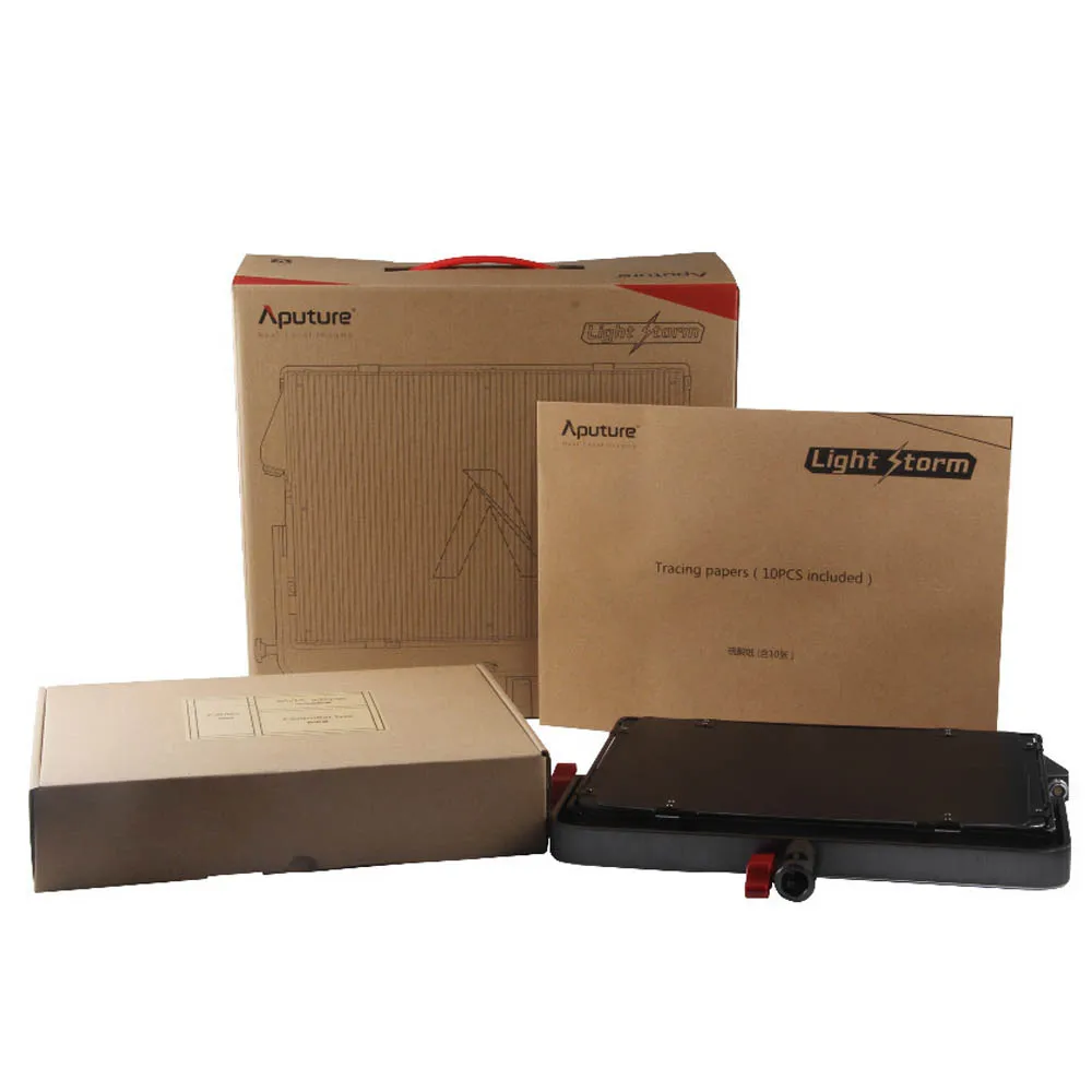 Aputure Light Storm LS 1C 1536 двухцветная СВЕТОДИОДНАЯ панель для фотосъемки С КРЕПЕЖНОЙ