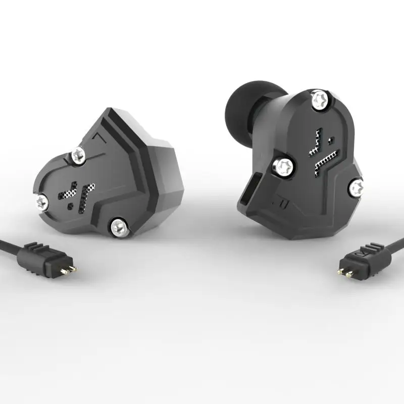 Гибридные Внутриканальные наушники Revonext QT3 2DD + 2BA Hi Fi DJ монитор спортивные для