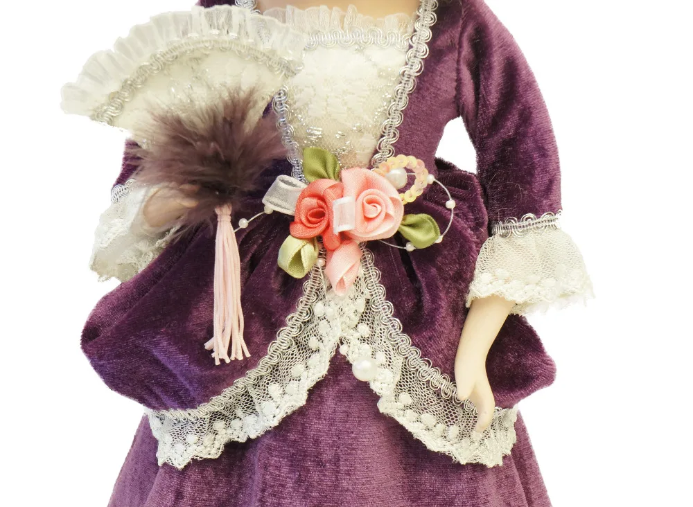 Cosette фарфор Классическая кукла леди винтажная 14 дюймов (около 35 см) украшение для