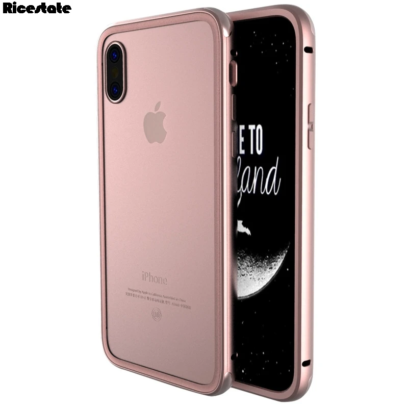 Ультратонкий Роскошный брендовый чехол для iphone X XS XR 11 Pro Max Бампер металлический чехол для iphone 5 5s 6 6S 7 8 Plus X XS чехлы для телефонов