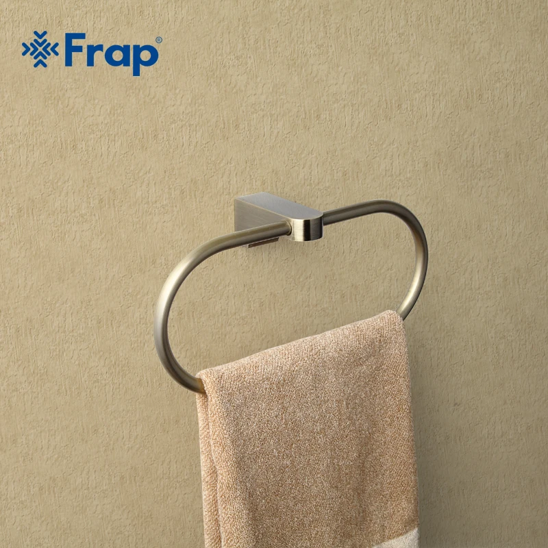 FRAP под старину Стиль кольцо настенное крепление Полотенца Аксессуары для ванной