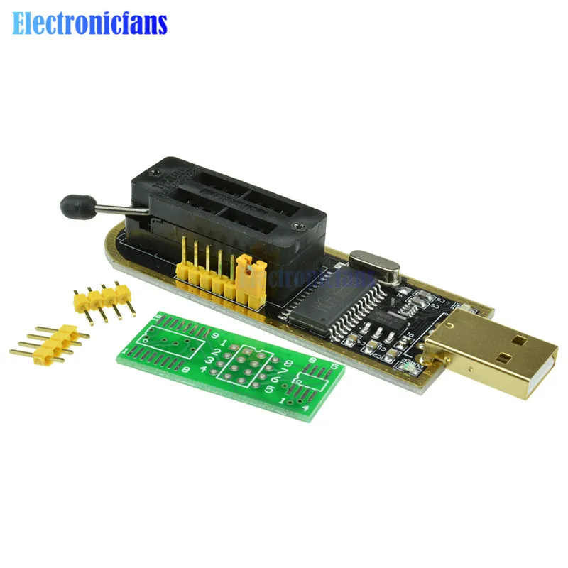 Автоматическая идентификация! 10 шт. USB программист CH341A серии 24 EEPROM писатель 25 SPI
