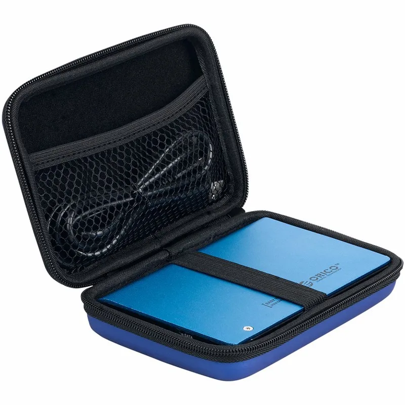 ORICO 2," HDD случае защиты сумка коробка для Seagate samsung жесткий диск WD Мощность Bank usb-кабель Зарядное устройство Внешний жесткий диск чехол