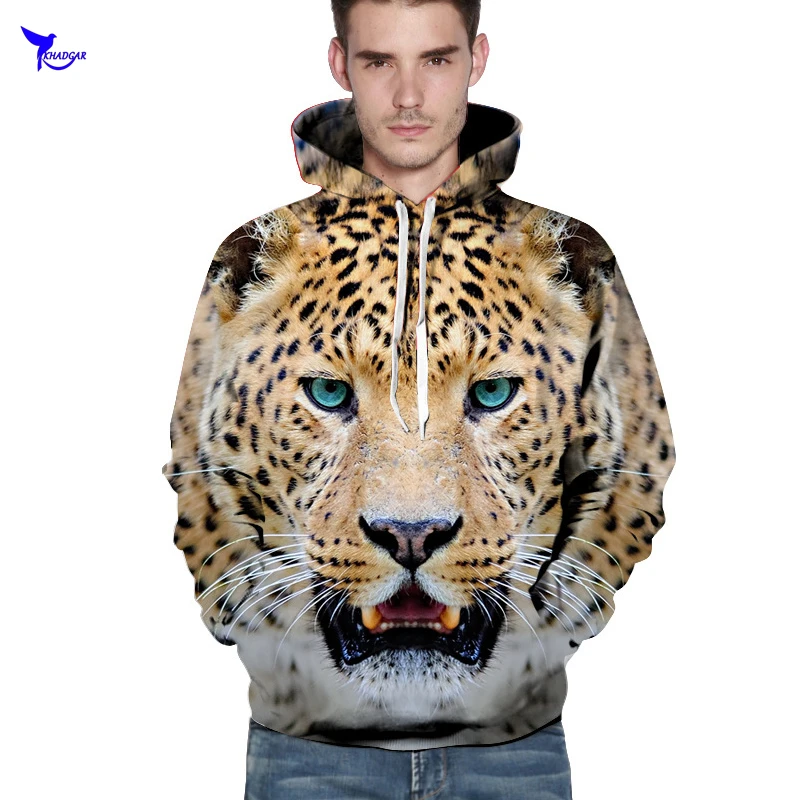 2019 Couples 3D Animal Digital Print Skateboard Sweatshirt Parkour Hoodies Long Sleeve Basketball Pullovers Sportswear Clothing | Спорт и
