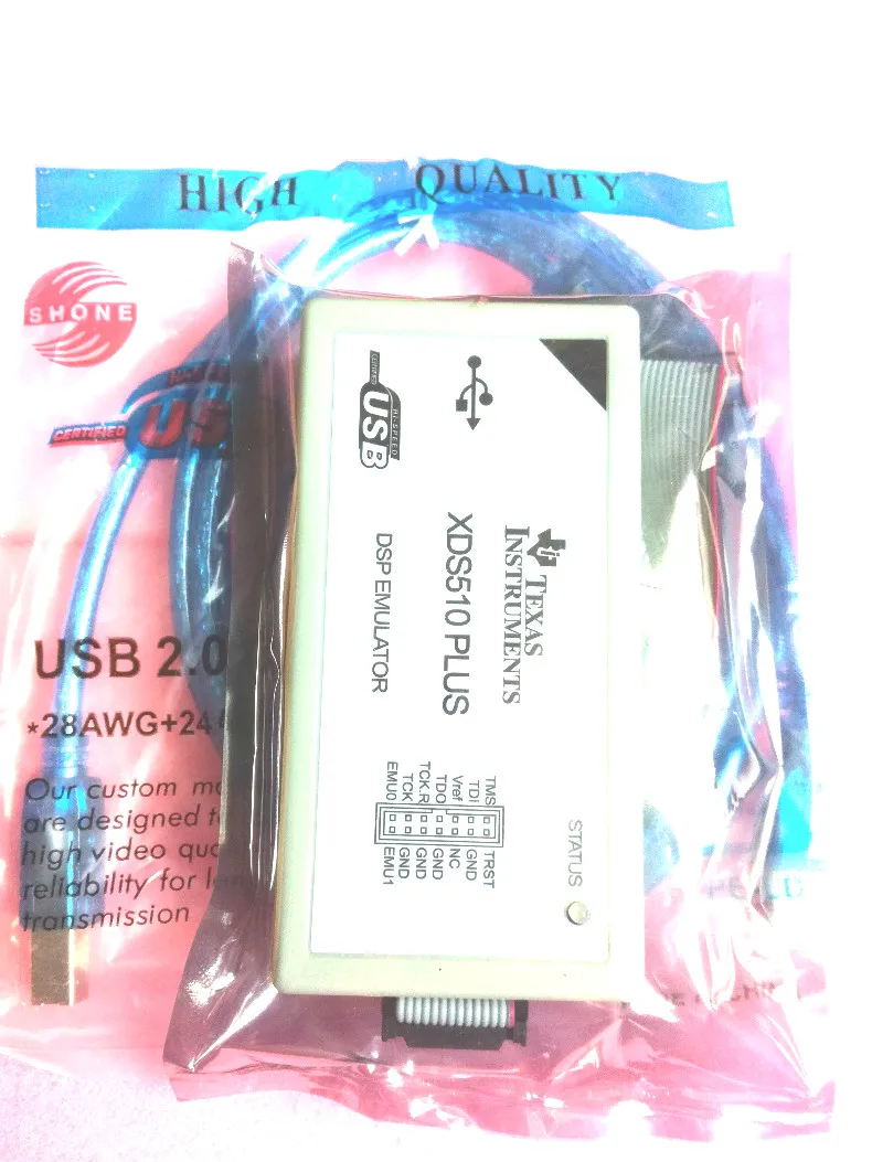 

SEED-XDS510 PLUS TI DSP programmer DM350 C6414 F240 tms320lf2406