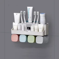 aodmuki toothbrush holder toothpaste squeezer dispenser bathroom accessories sets bathroom storage box case household items