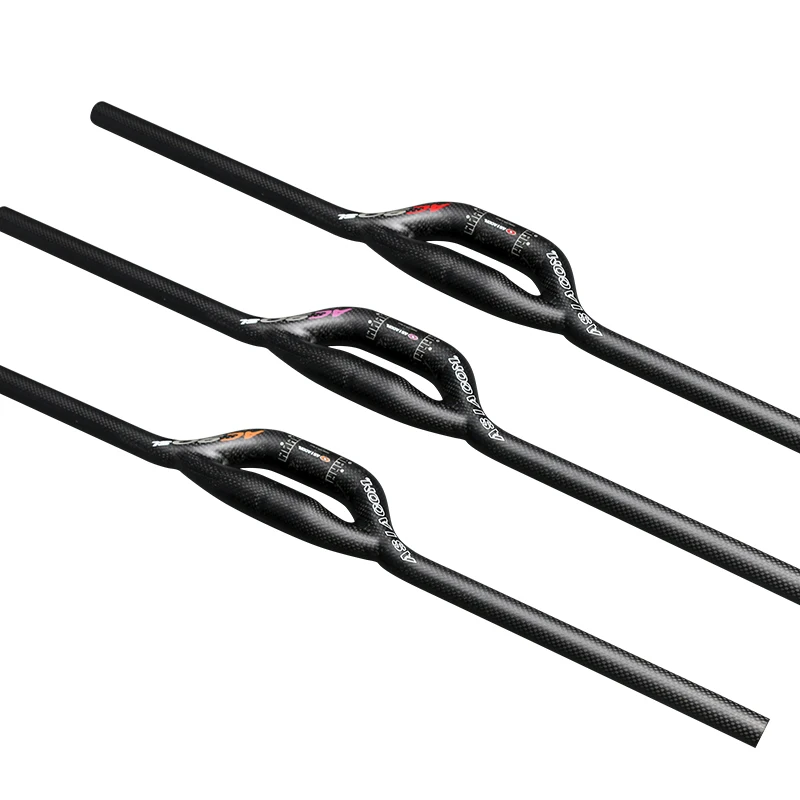 ASIACOM полностью углеродный велосипед с двойной трубкой руль для горного