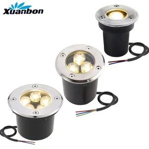 Водонепроницаемый светодиодный подземный светильник, уличный напольный светильник для дорожек в саду, для ландшафта, 1 Вт, 3 Вт, 5 Вт, 10 Вт