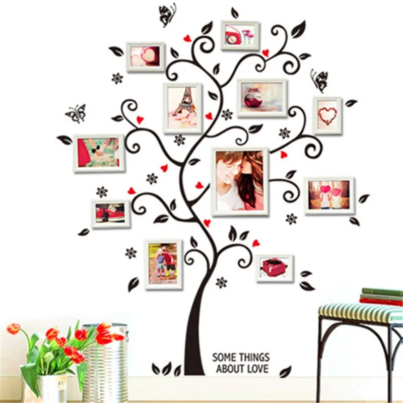 Наклейка на стену в виде семейного дерева|family tree|family tree wall decaltree decal |