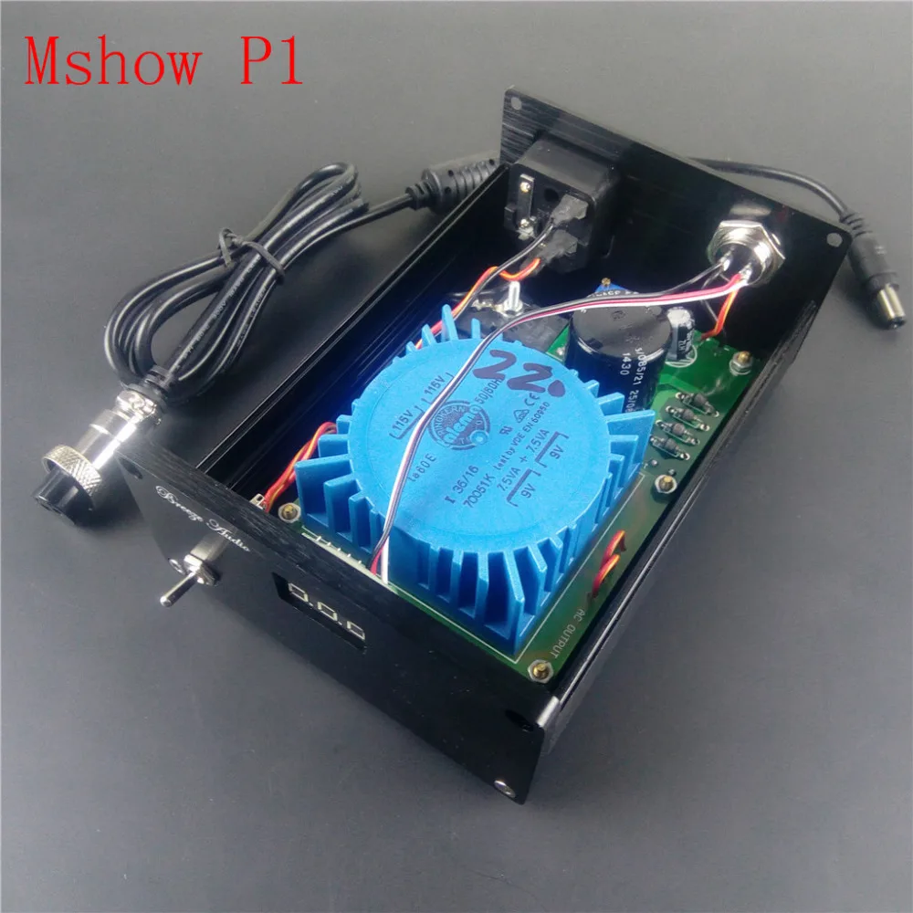 Mshow P1 15VA Talema линейный Питание для SMSL M8/CM6631A/XMOS ЦАП выходной вариант DC: 5 В 7 8 9V 12V 15 18 24