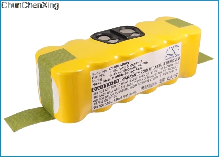 Аккумулятор Cameron Sino 2800mAh для автоматического очищения интеллектуального пола Vac M