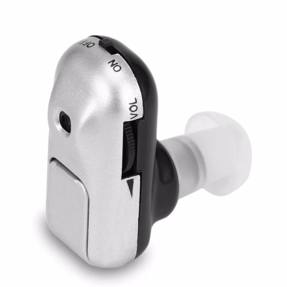 Слуховые аппараты цифровой усилитель для ушей слуховой аппарат серебристого
