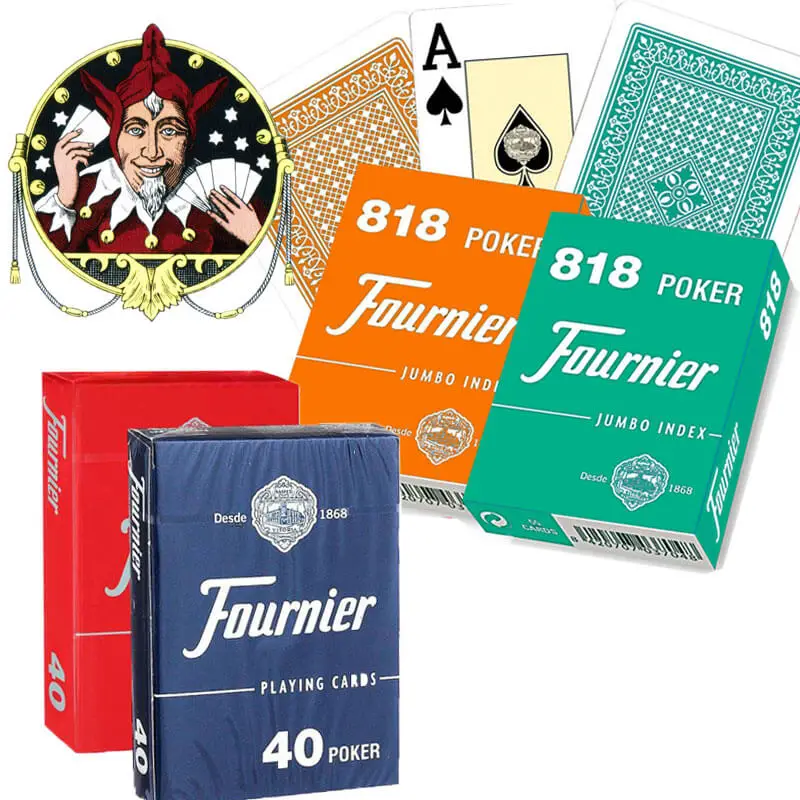 Fournier 818 Jumbo Index светящиеся чернила трюк покерные игровые покер с невидимой маркировкой для игр казино и волшебных шоу