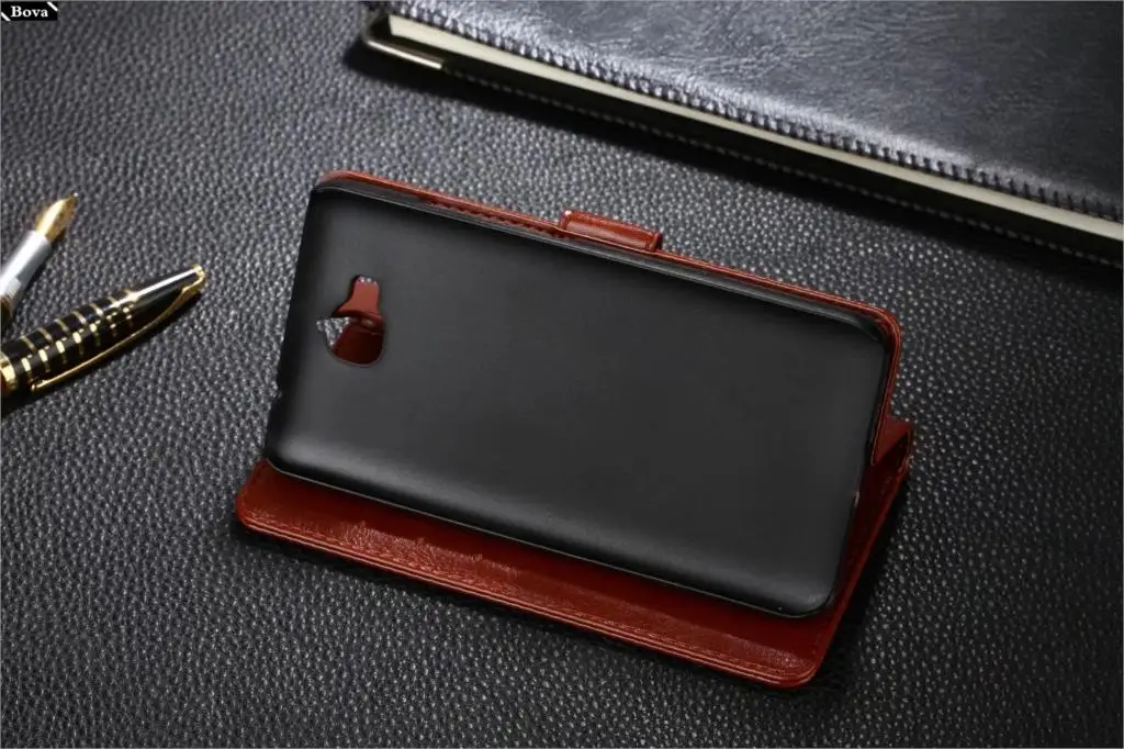 Ретро Чехол из искусственной кожи для huawei Y5, защитный чехол для huawei Y5, держатель для карт, чехол для huawei Y5 II
