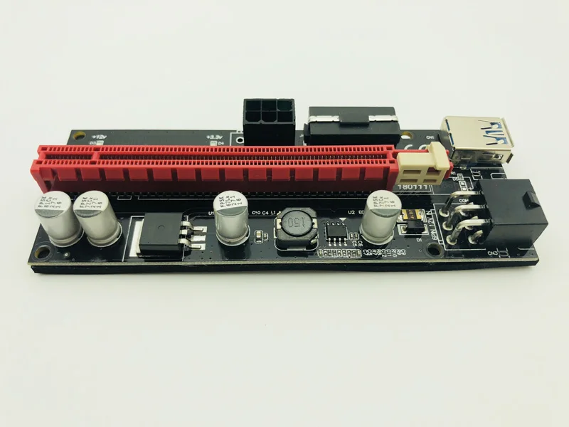 Карта расширения VER009S PCI E 60 см кабель USB 3 0 для майнинга биткоинов ETH EOS|Платы