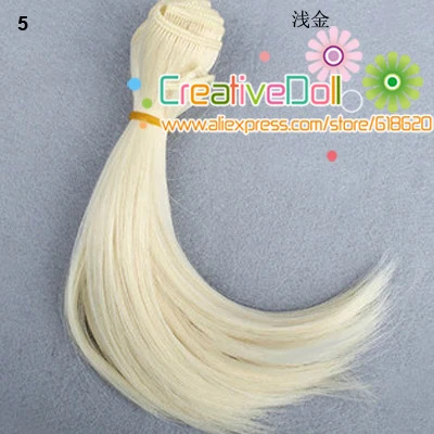 Бесплатная доставка 10 см BJD/SD кукольные волосы/DIY куклы прямые волосы/парики