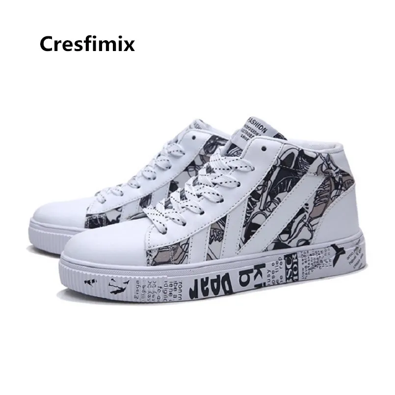 Mannelijke Schoenen/Мужская модная белая удобная обувь из искусственной кожи на шнуровке