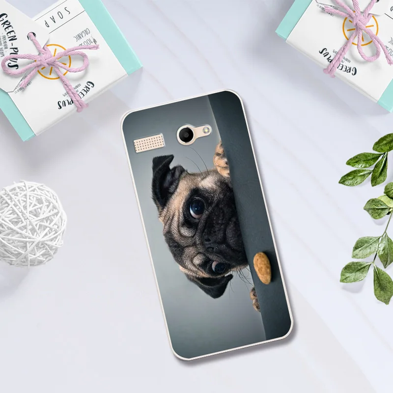YOUVEI Lovers чехол для телефона Micromax Bolt Q346 Чехол с принтом силиконовый D346 Capa Chic 4 5