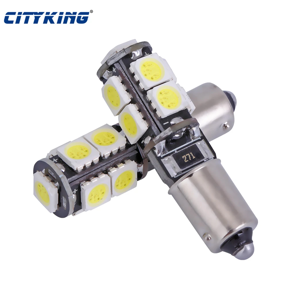 

Car auto ba9s led canbus 9smd 5050 led ba9s bulb canbus Smd Light ba9s 9smd Bulb No Obc Error Clearance Lights 100pcs/lot