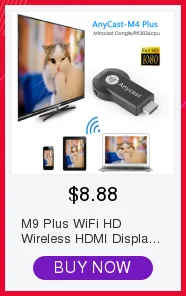 M9 Plus WiFi HD беспроводной HDMI Дисплей приемник ТВ-палка передача видео подходит для Netflix Google Youtube беспроводной адаптер