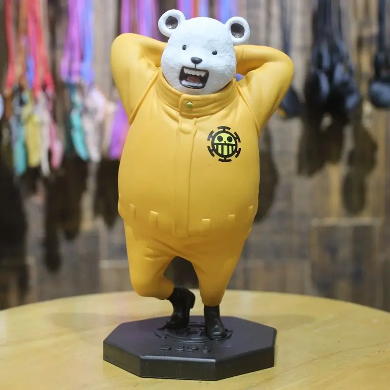 18 см аниме One piece Trafalgar Law crew polar bear Bepo ПВХ фигурка Коллекция Модель игрушки