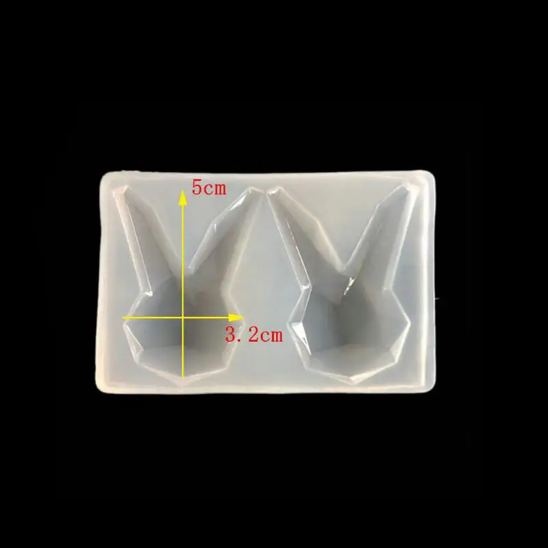 Милая силиконовая форма в виде альпаки формы кролика из эпоксидной смолы