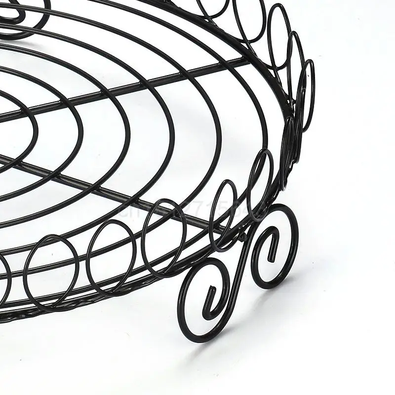 Железный поднос для стола металлическая корзина десертов и тортов выставки